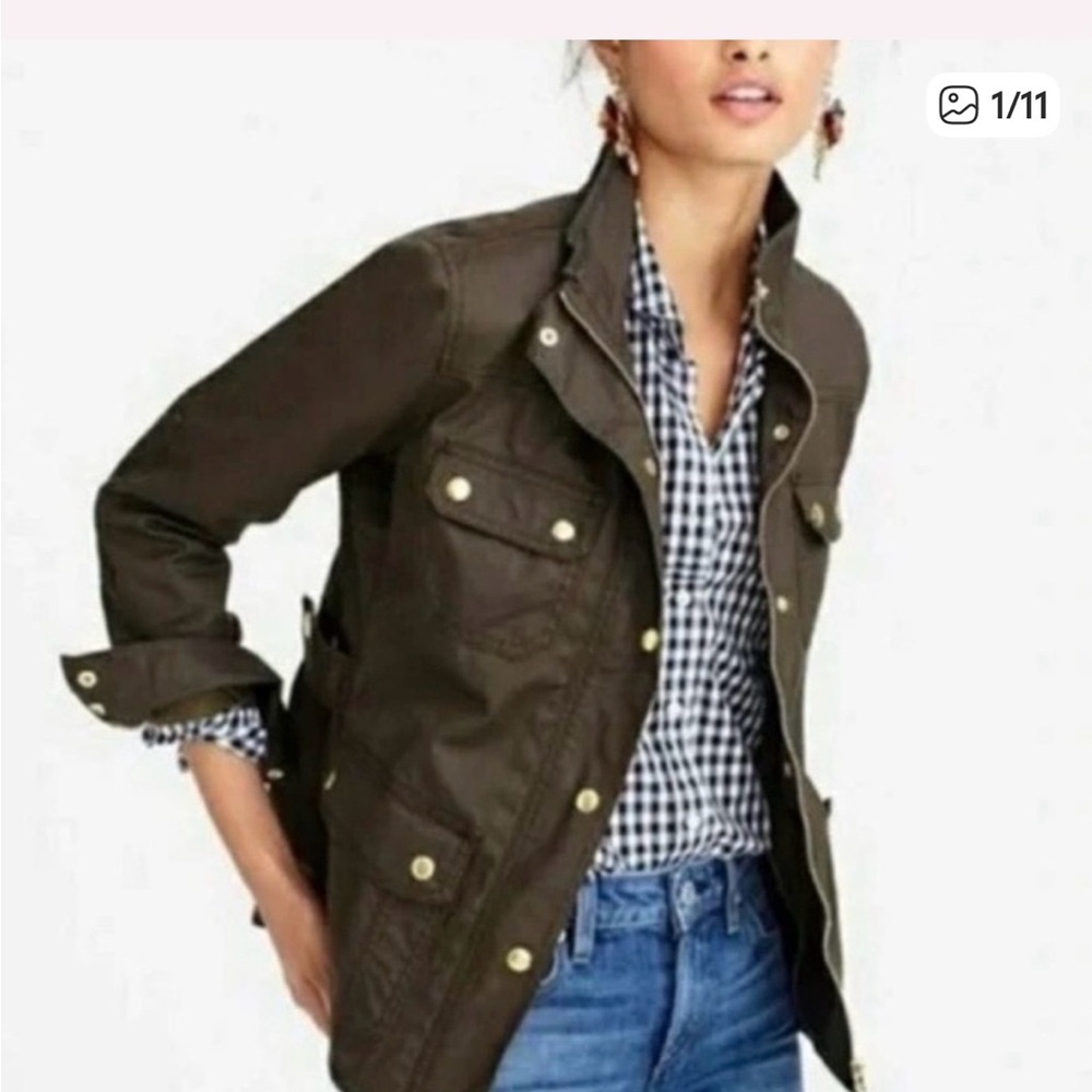 J Crew Boyfriend Field jacket. Size S.